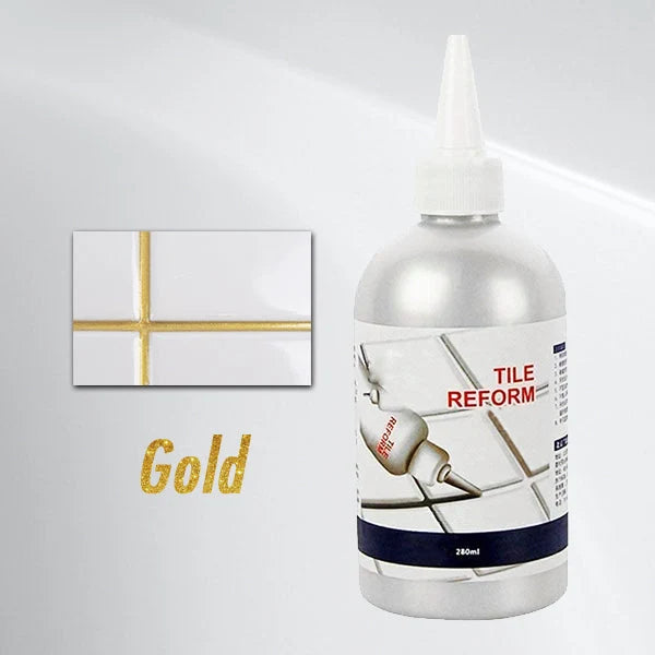 Tile Grout Repair Gel Waterproof Mold-Resistant Precision Nozzle