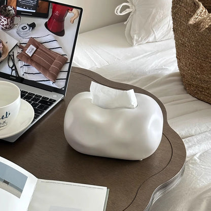Tissue Box Cloud-Shaped Ceramic