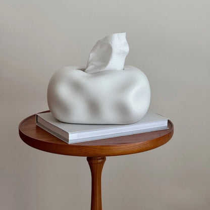 Tissue Box Cloud-Shaped Ceramic