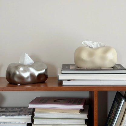 Tissue Box Cloud-Shaped Ceramic