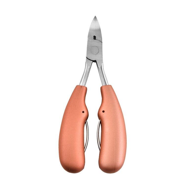 Toenail Clippers Curved Precision Blade Ergonomic Non-Slip Grip