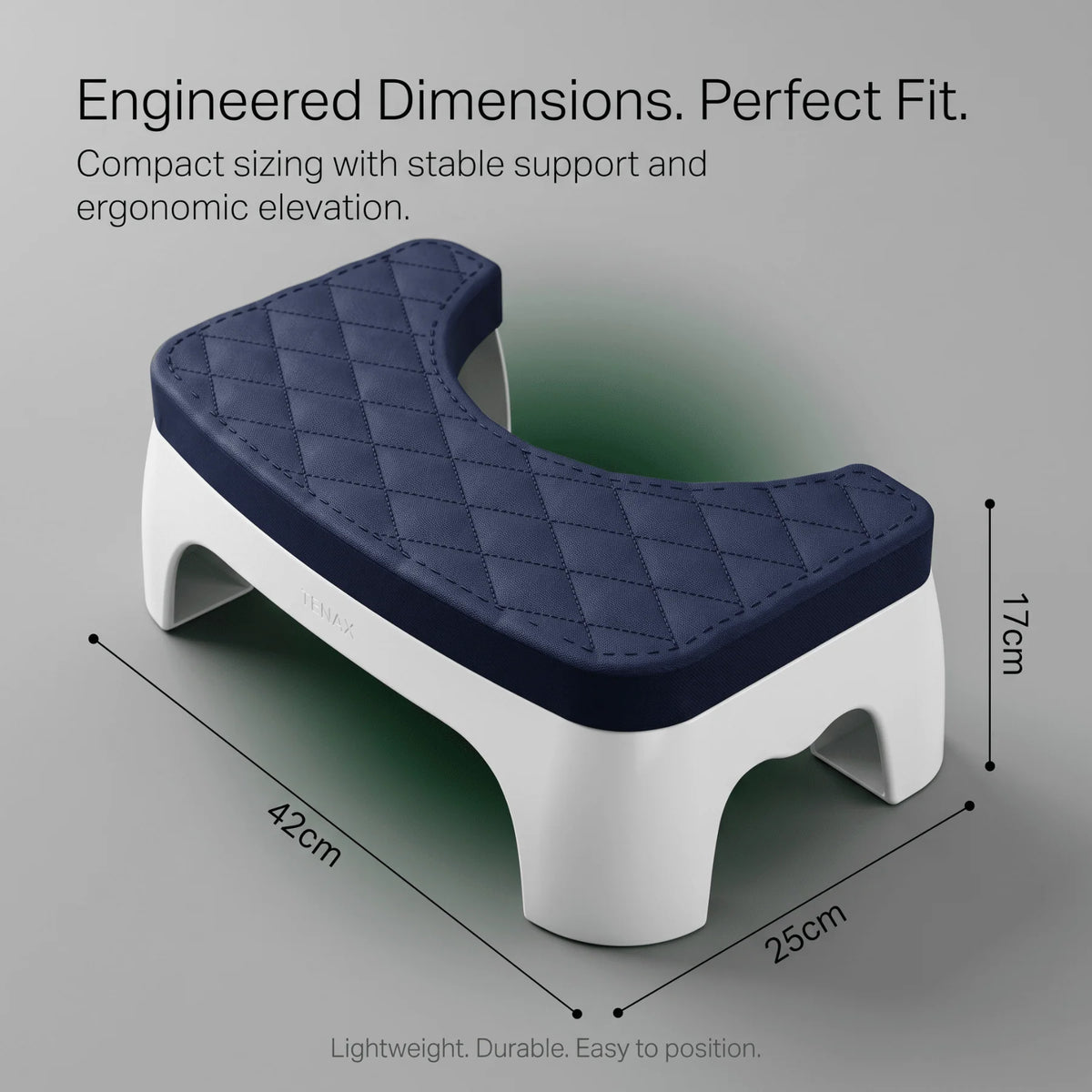 Toilet Squat Stool Ergonomic Textured Non-Slip