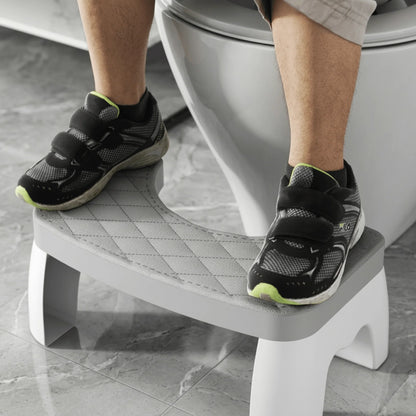 Toilet Squat Stool Ergonomic Textured Non-Slip