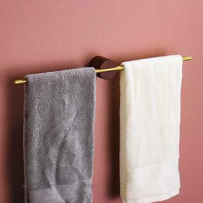 Towel Holder Brushed Aluminum Portable No Installation