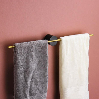 Towel Holder Brushed Aluminum Portable No Installation