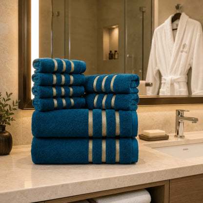 Towel Set Soft & Absorbent 8-Piece Set