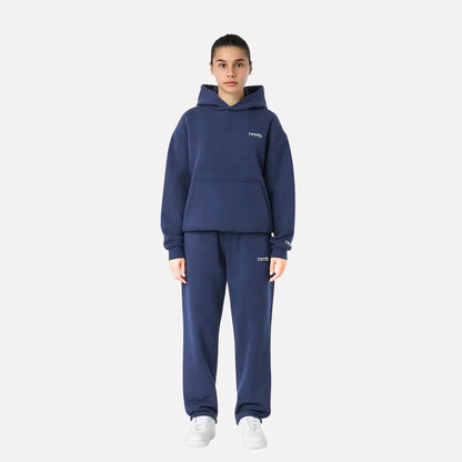 Tracksuit Set Unisex Matching Jacket & Pants Elastic Waistband