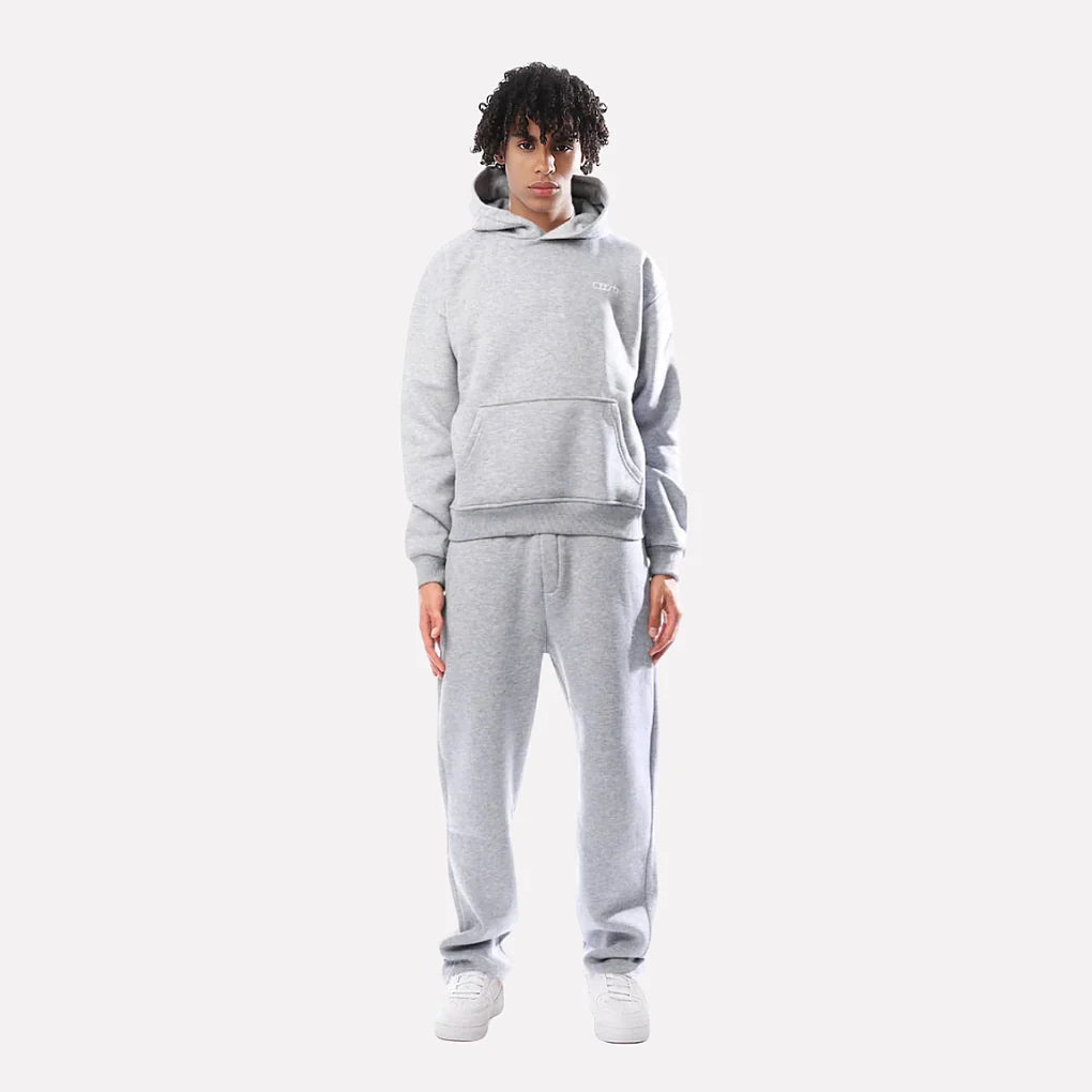 Tracksuit Set Unisex Matching Jacket & Pants Elastic Waistband
