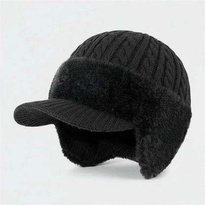 Trapper Hat Double-Layer Insulated Windproof Soft Fur Lining