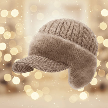 Trapper Hat Double-Layer Insulated Windproof Soft Fur Lining