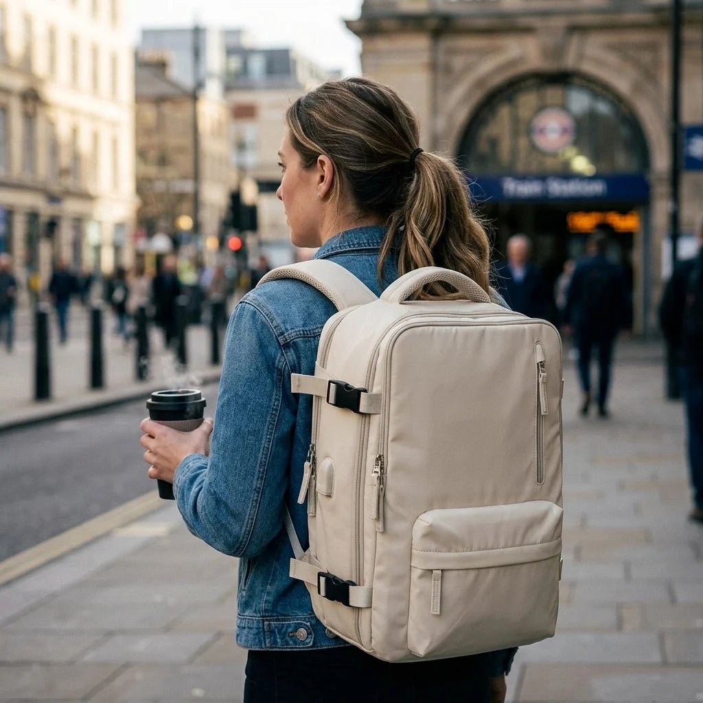 Travel Backpack 40 L Waterproof Fits 14 Inch Laptop