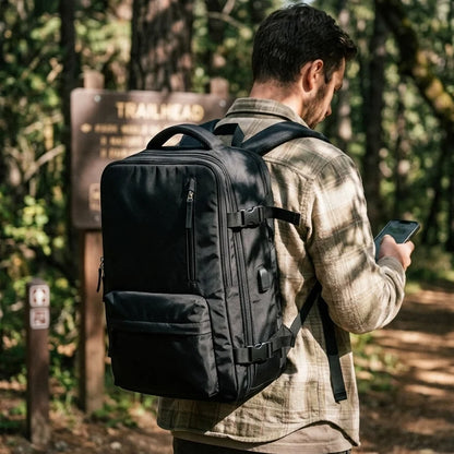 Travel Backpack 40 L Waterproof Fits 14 Inch Laptop