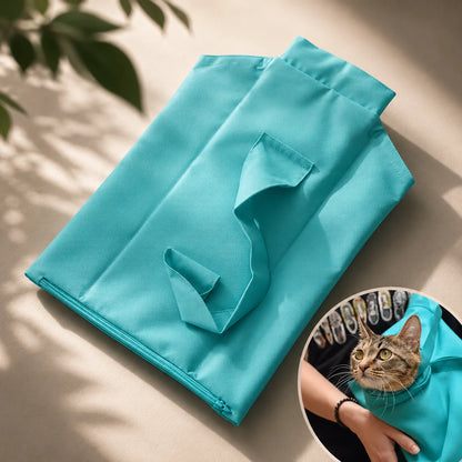 Travel Cat Carrier Pouch Anti-Scratch Breathable Mesh Foldable