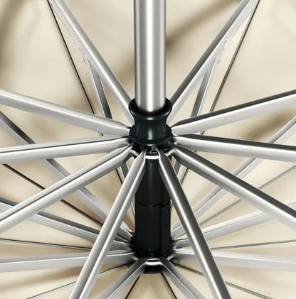 Travel Umbrella Wind-Resistant Automatic Open & Close Reflective Trim