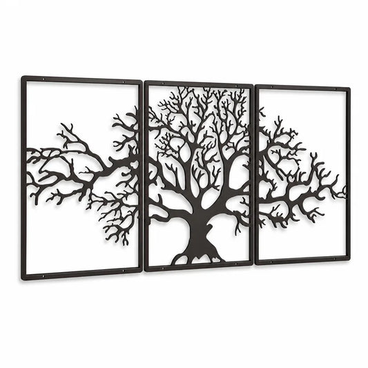 Tree of Life Metal Wall Art (3-Piece)
