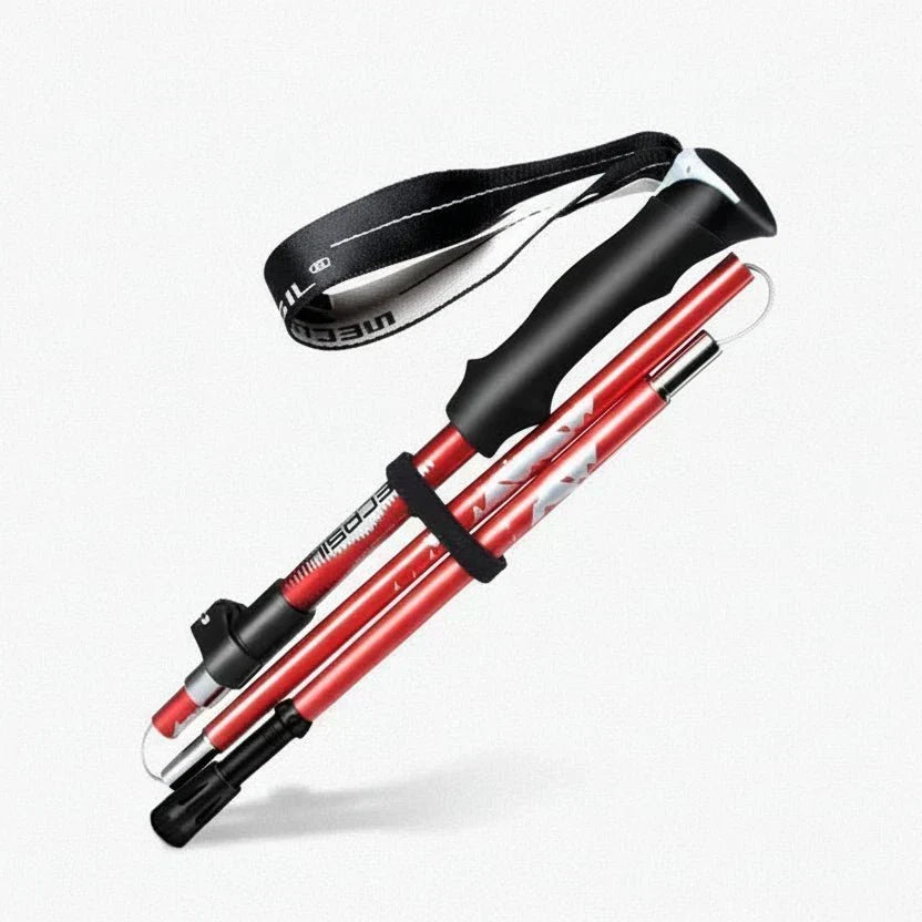 Trekking Pole Adjustable 43-51 In Aluminum Wrist Strap