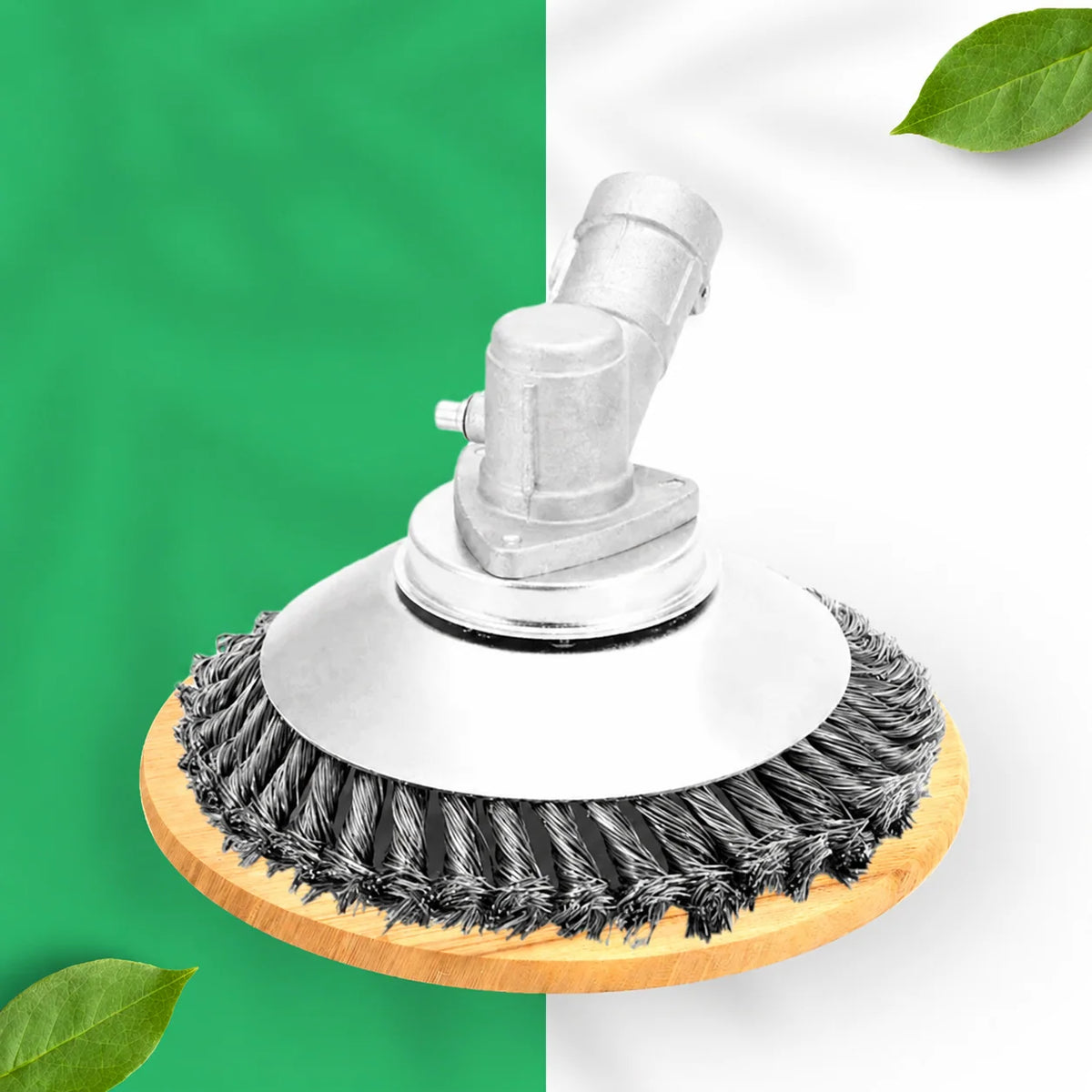 Trimmer Brush Head Twisted Carbon Steel Weed & Moss Clearing