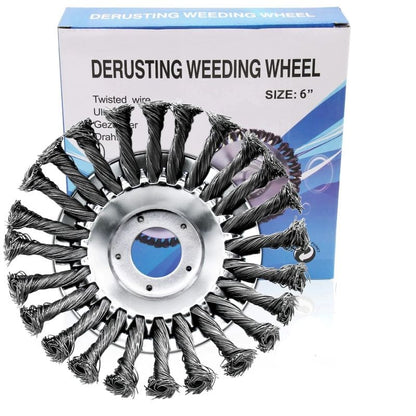 Trimmer Brush Head Twisted Carbon Steel Weed & Moss Clearing
