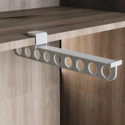 Trouser Hanger Retractable Space-Saving Adhesive Mounting