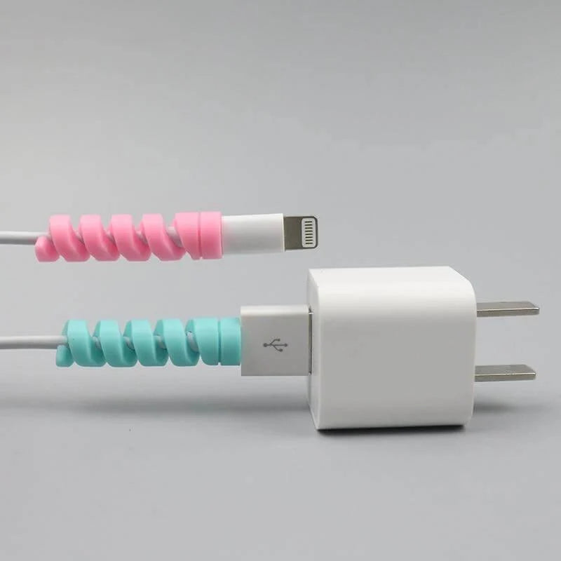 USB Cable Protector Strain Relief Multiple Colors