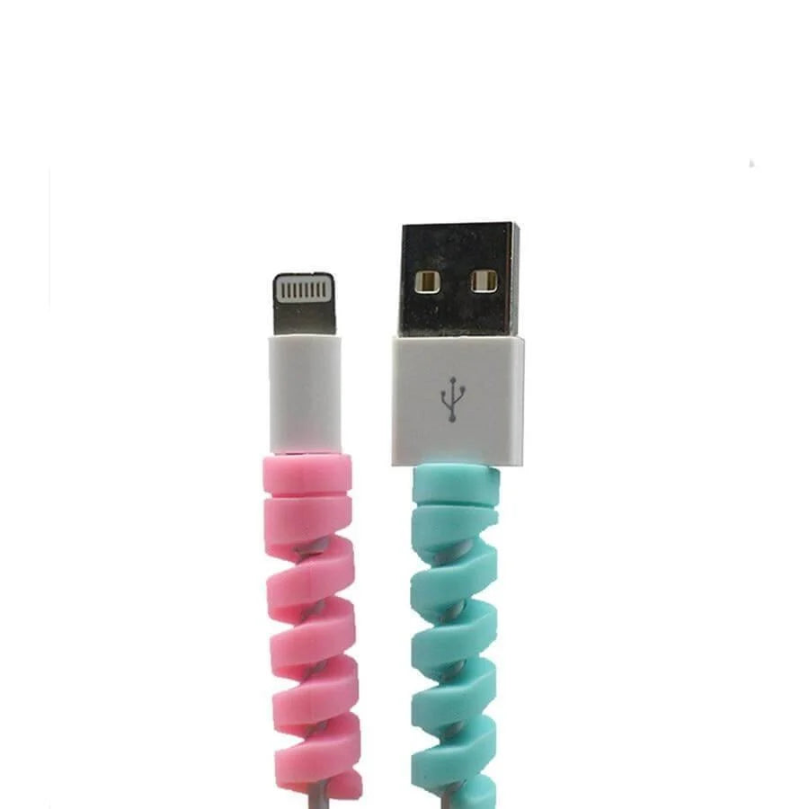 USB Cable Protector Strain Relief Multiple Colors