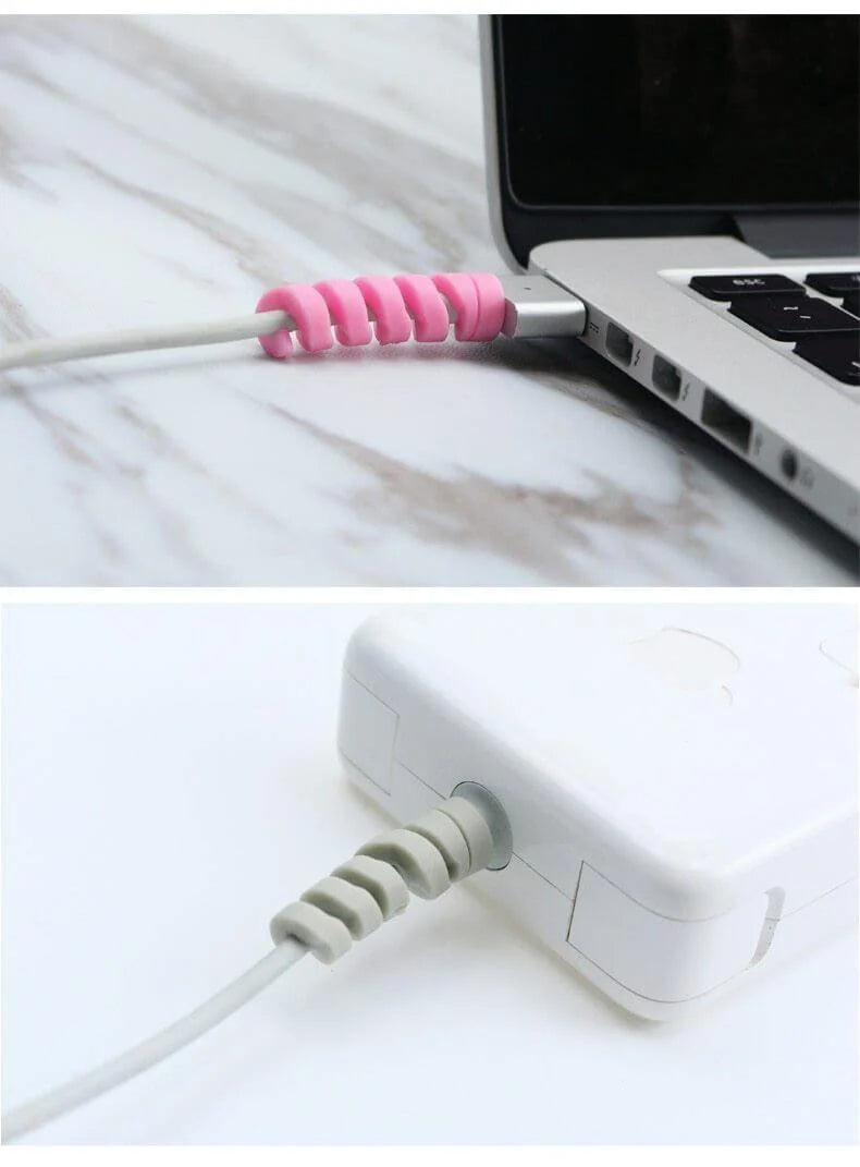 USB Cable Protector Strain Relief Multiple Colors