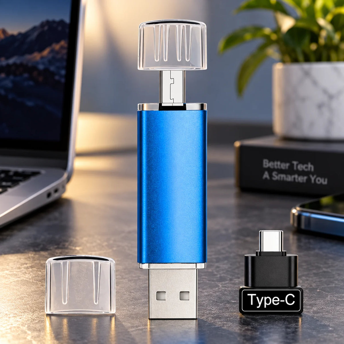 USB Flash Drive OTG Plug-And-Play Pocket-Sized