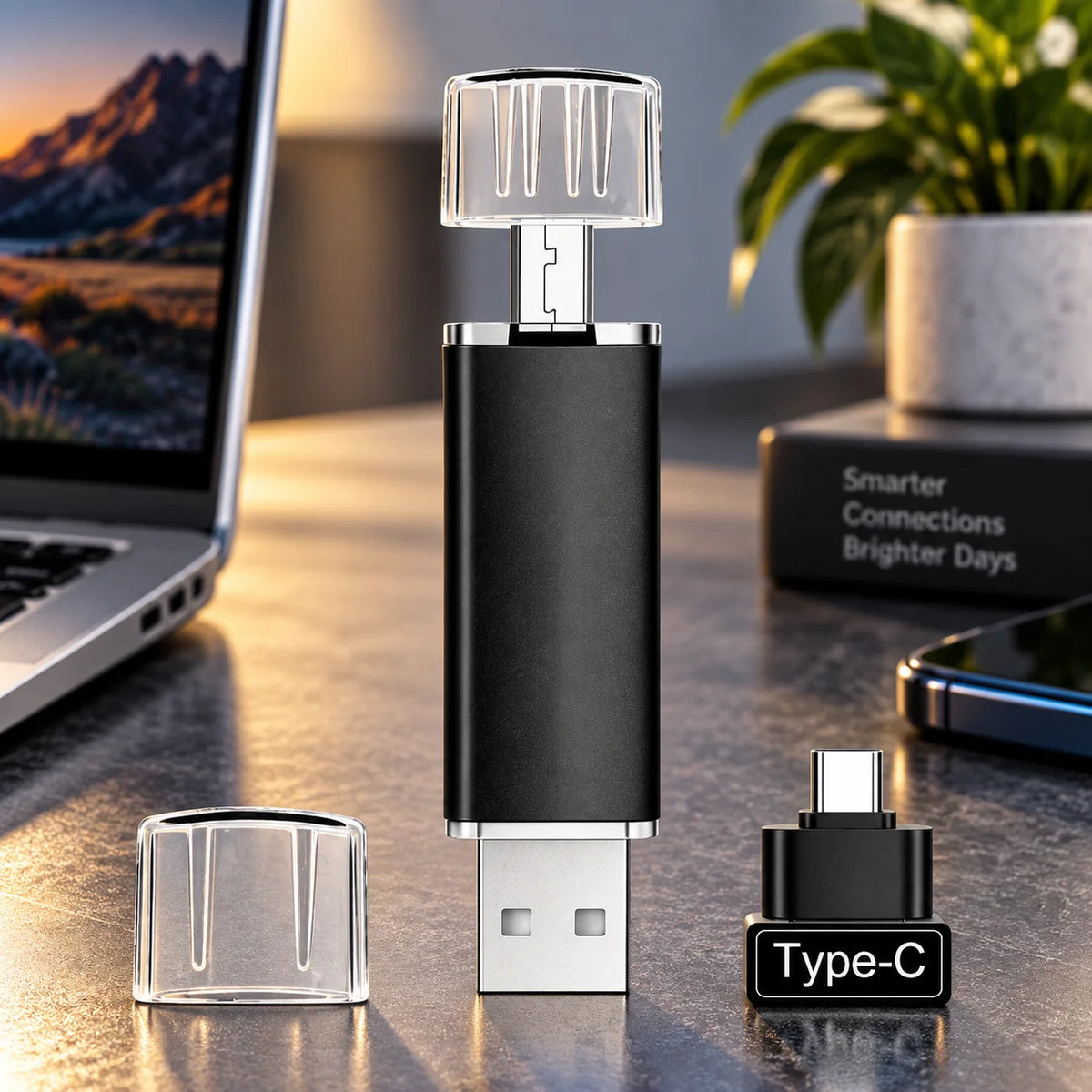 USB Flash Drive OTG Plug-And-Play Pocket-Sized
