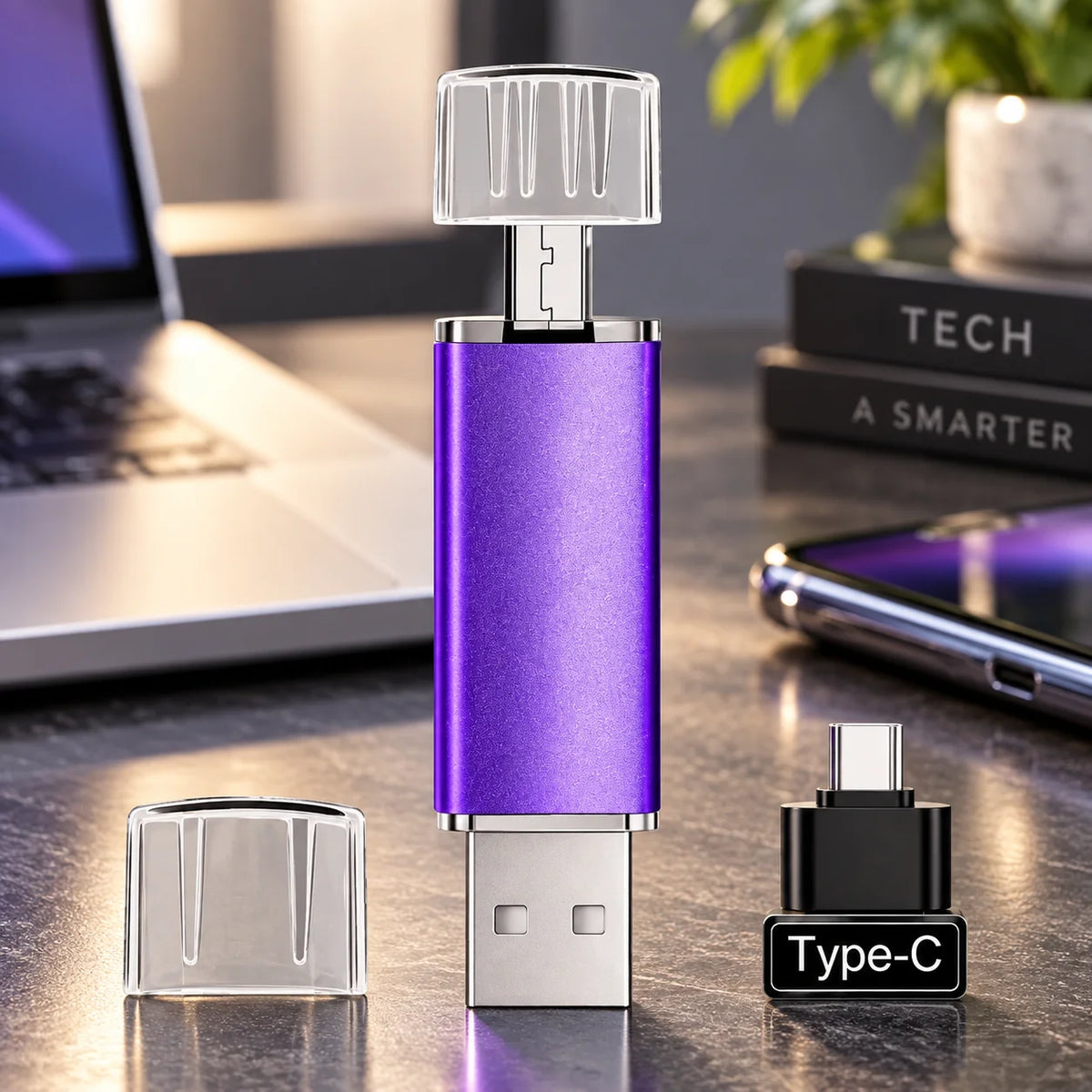 USB Flash Drive OTG Plug-And-Play Pocket-Sized