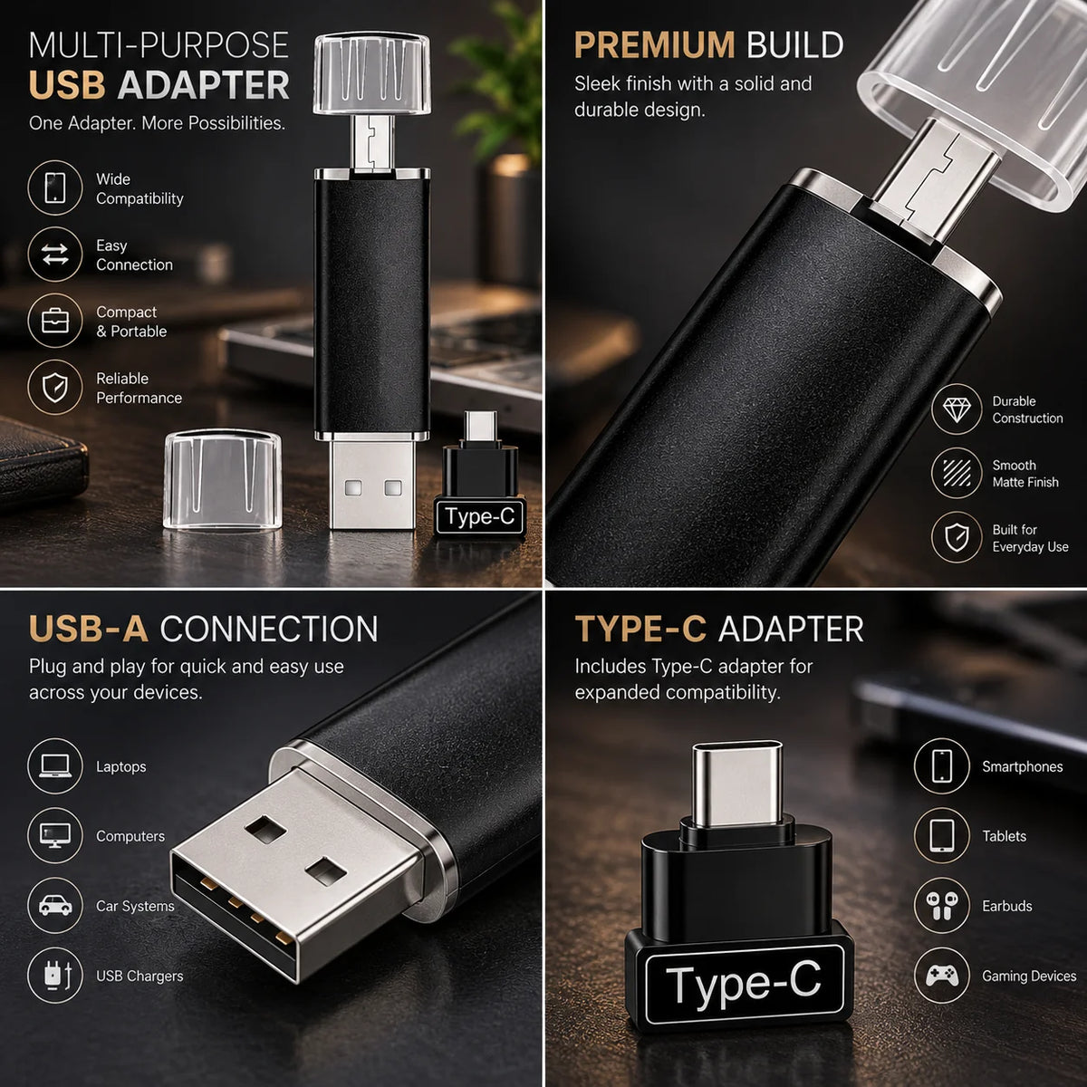 USB Flash Drive OTG Plug-And-Play Pocket-Sized