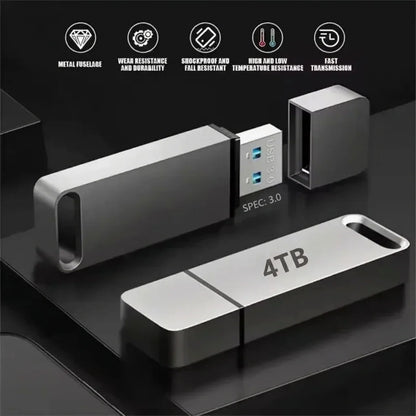 USB Flash Drive Waterproof & Shockproof 4TB
