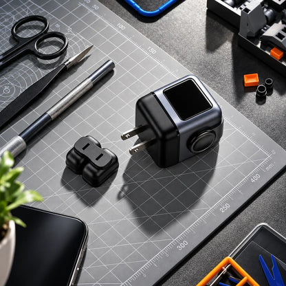 USB Wall Charger Fast Charge Dual USB-C & USB-A