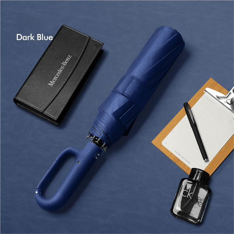 Umbrella Automatic Wind-Resistant Compact One-Handed Operation