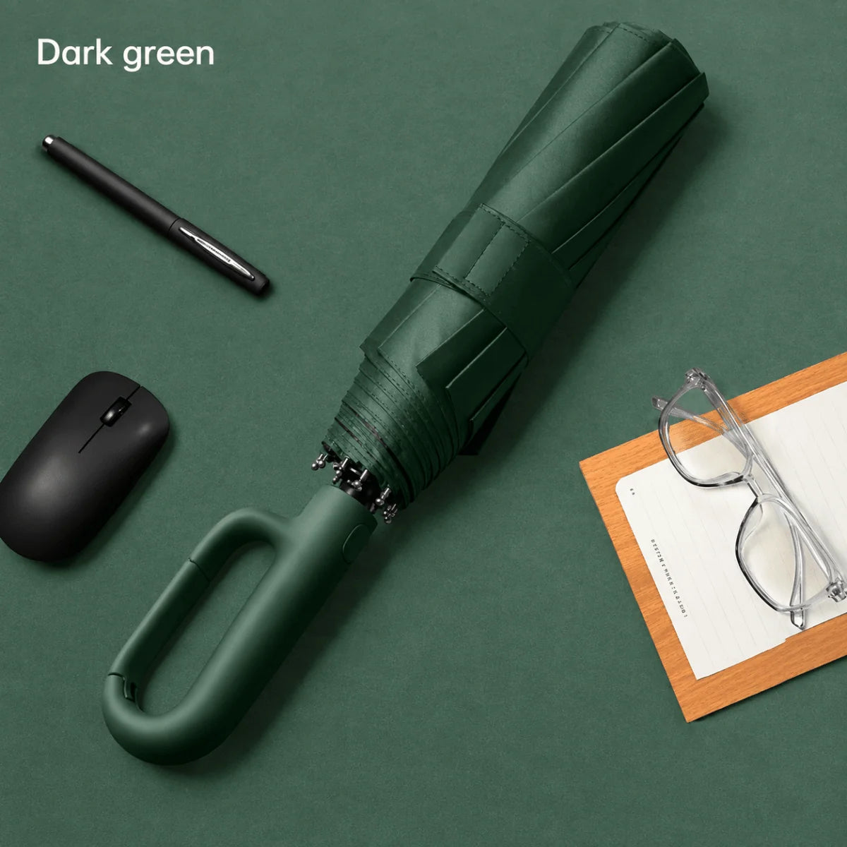 Umbrella Automatic Wind-Resistant Compact One-Handed Operation
