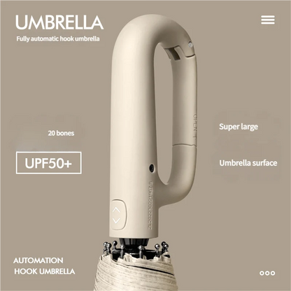 Umbrella Automatic Wind-Resistant Compact One-Handed Operation