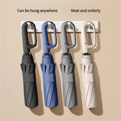 Umbrella Automatic Wind-Resistant Compact One-Handed Operation