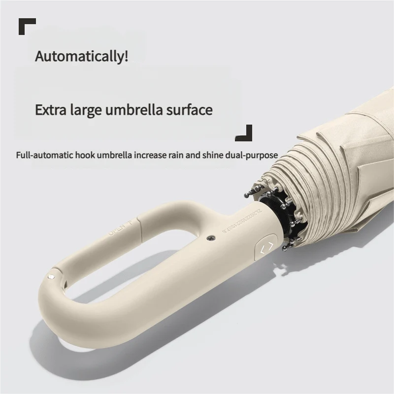 Umbrella Automatic Wind-Resistant Compact One-Handed Operation
