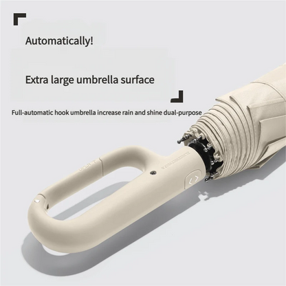 Umbrella Automatic Wind-Resistant Compact One-Handed Operation