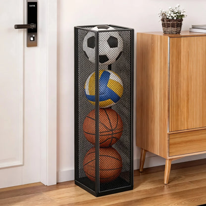 Umbrella Stand Ventilated Metal Mesh Compact Storage
