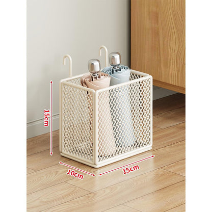 Umbrella Stand Ventilated Metal Mesh Compact Storage