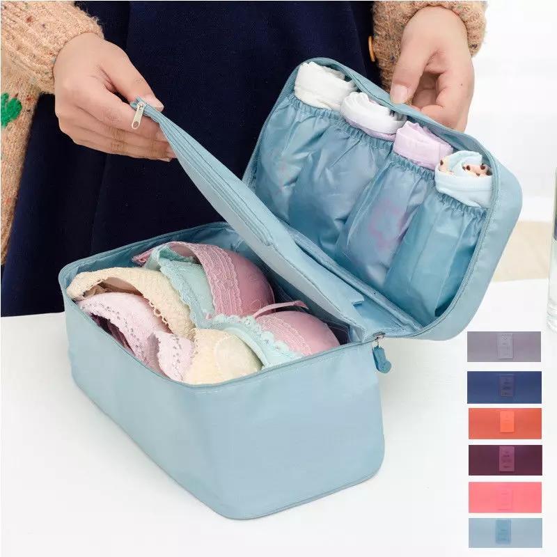 Undergarment Organizer Bag Dustproof Fabric Cover For Travel