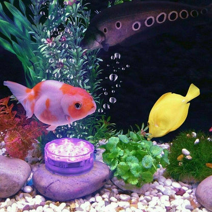 Underwater LED Lamp 16 Colors Four Modes IP68 Waterproof