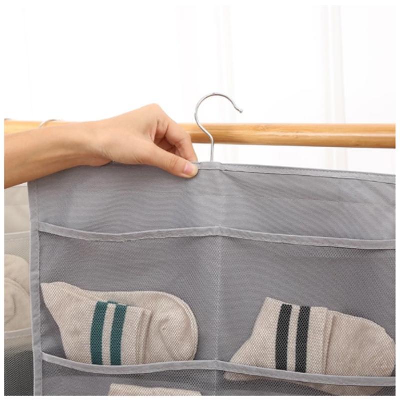 Underwear Organizer Hanging Reversible Multi-Pocket