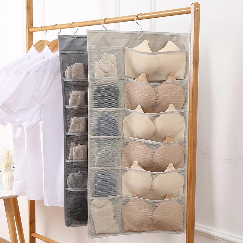 Underwear Organizer Hanging Reversible Multi-Pocket