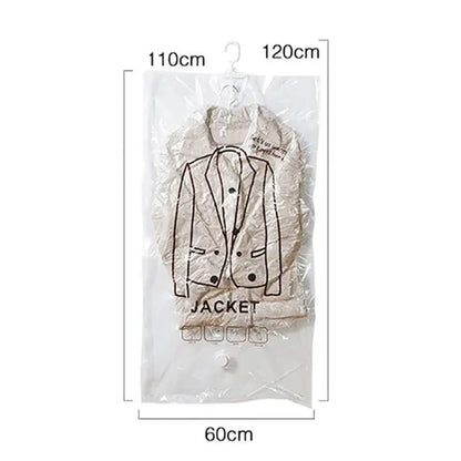 Vacuum Storage Bags Hanging Space-Saving Up to 80%