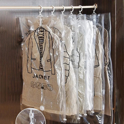 Vacuum Storage Bags Hanging Space-Saving Up to 80%