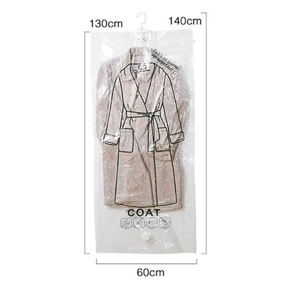 Vacuum Storage Bags Hanging Space-Saving Up to 80%