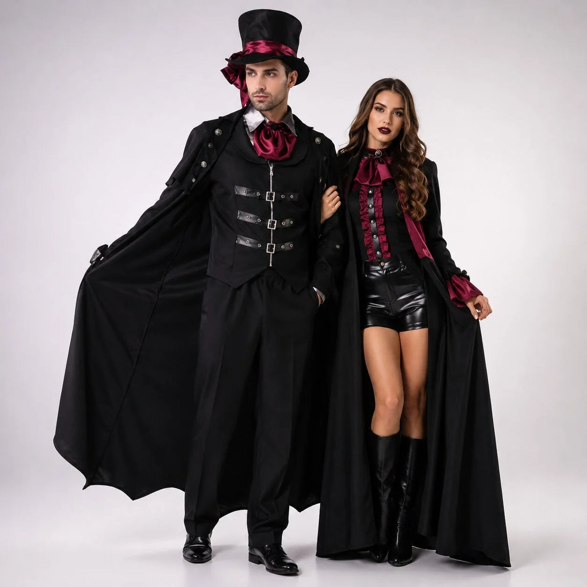 Vampire Costume Adult Classic Halloween Design