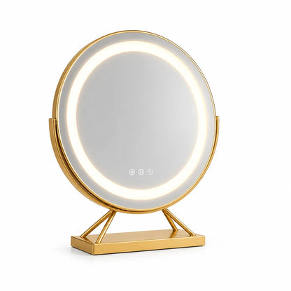 Vanity Mirror Dimmable LED 360° Rotation Detachable 15x Magnifier