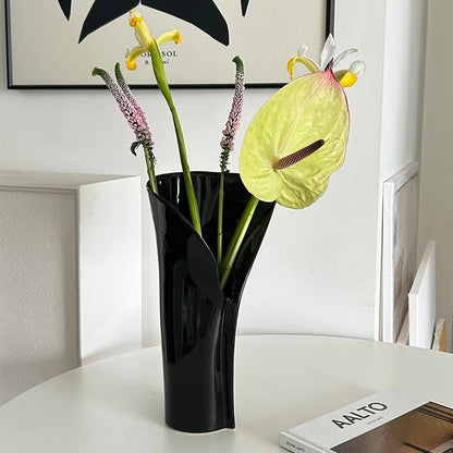 Vase Golf Shaped Sculptural Easy Care